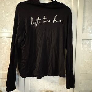 Boody Black Graphic Women's hoodie